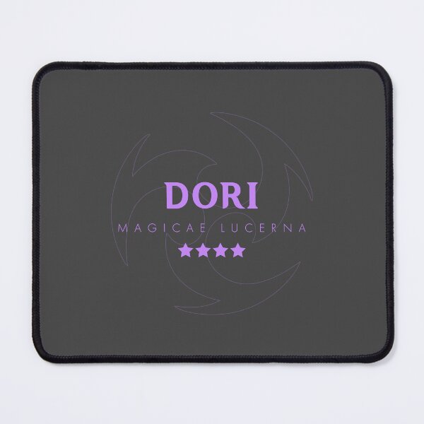 Item preview, Genshin Dori Nameplate designed and sold by NeonSunsetMedia.