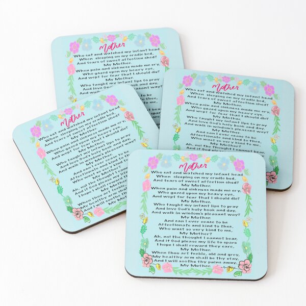Item preview, The best Mothers Day gifts, poem - My Mother Beautiful poem about motherhood designed and sold by Artonmytee.