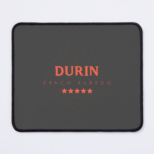Item preview, Genshin Durin Nameplate designed and sold by NeonSunsetMedia.