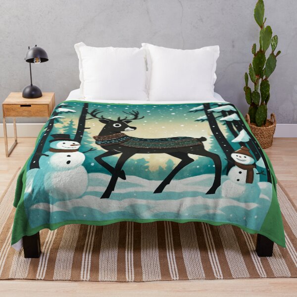Item preview,  Reindeer Lost His Winter Socks. designed and sold by Zofia Sosnecka.