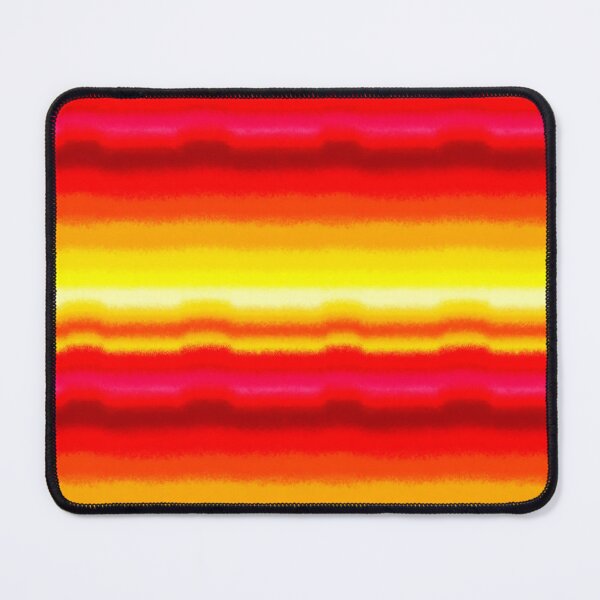 Item preview, Fiery Sunset Gradient Stripe Pattern designed and sold by bubblegoth.