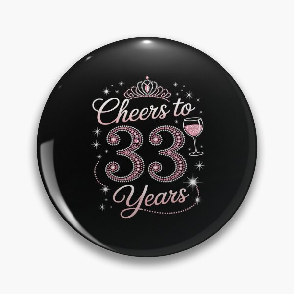 Item preview, Cheers To 33 Years Old 33th Birthday Queen Drink Wine Party designed and sold by countntenov.