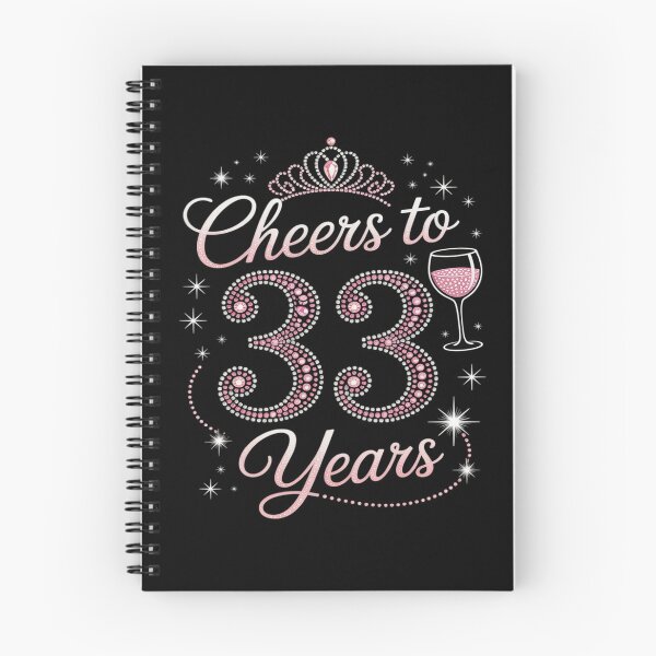 Item preview, Cheers To 33 Years Old 33th Birthday Queen Drink Wine Party designed and sold by countntenov.