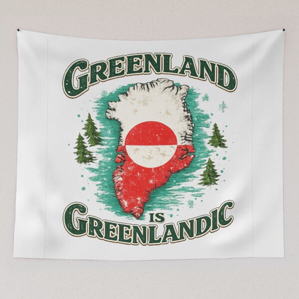 Item preview, Greenland is Greenlandic - Greenland is not for sale designed and sold by first-shirt ⭐ ⭐ ⭐ ⭐ ⭐.