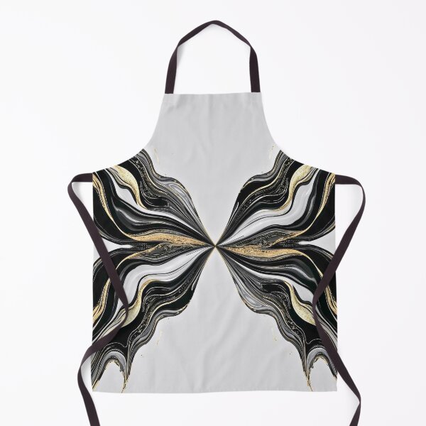 Item preview, Symmetrical Golden Butterfly Fluid Abstract designed and sold by Cozyartsss.