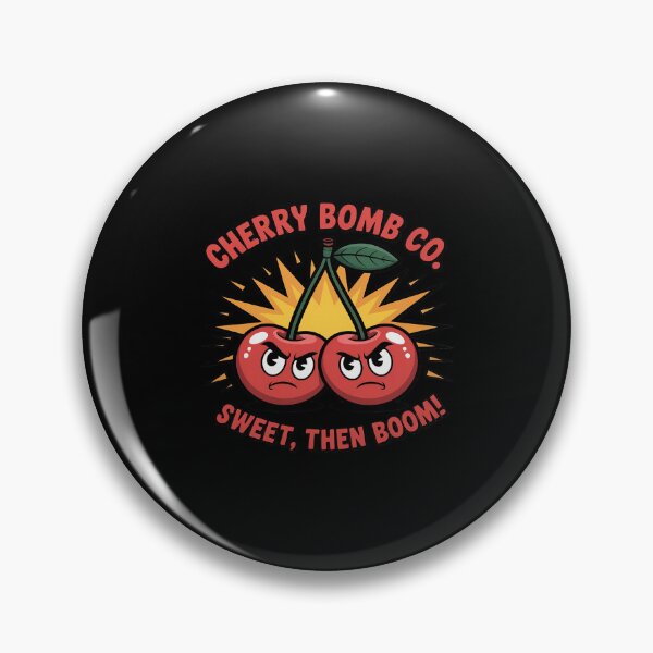 Item preview, Cherry Bomb Co Sweet Then BOOM! Matchbox Fruit Graphic designed and sold by countntenov.