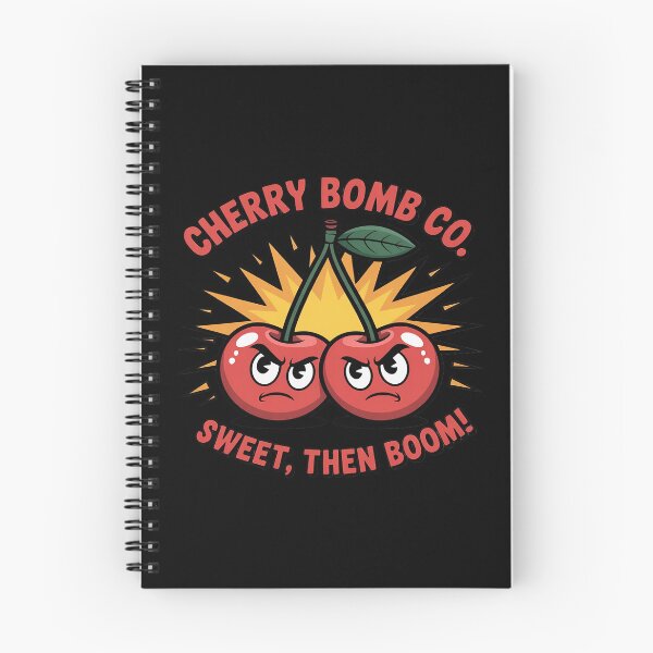 Item preview, Cherry Bomb Co Sweet Then BOOM! Matchbox Fruit Graphic designed and sold by countntenov.