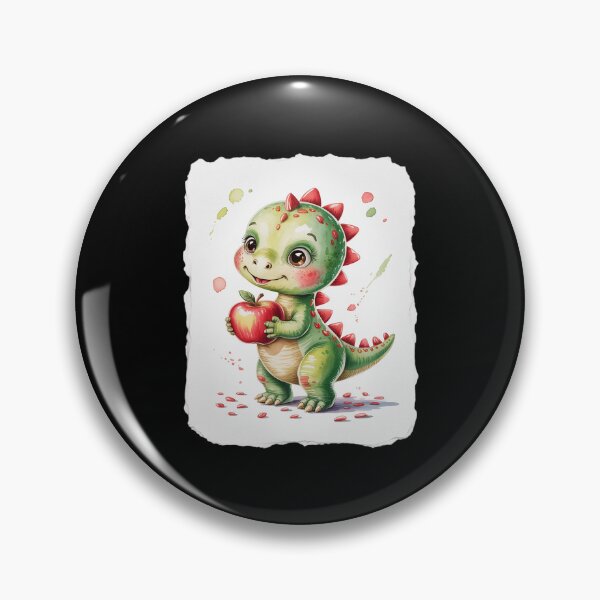 Item preview, Cherry Dino Watercolor Motif Fruit T-Rex Lovers designed and sold by countntenov.