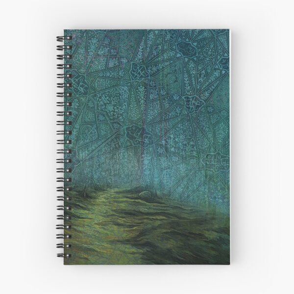 Item preview, Fantasy Landscape with Patterned Sky designed and sold by Helen K. Passey.