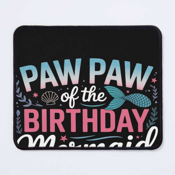 Item preview, Paw Paw of The Birthday Mermaid Family Matching Party designed and sold by lamsaoniutoi.