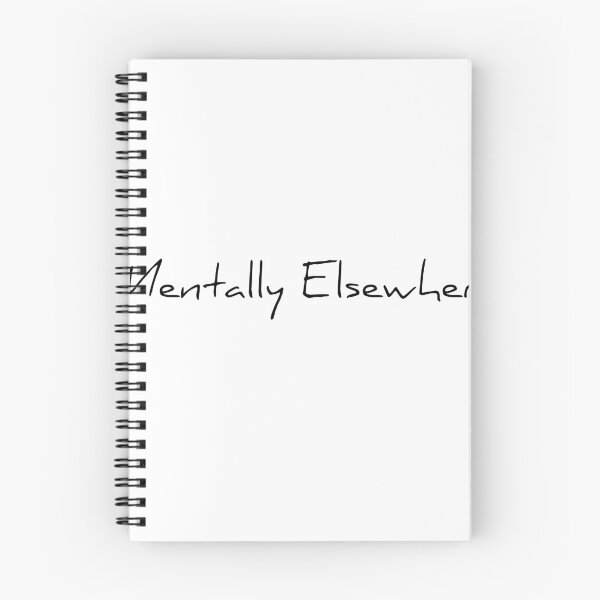 Item preview, Funny Introvert Saying- Mentally Elsewhere designed and sold by Tys Designs.