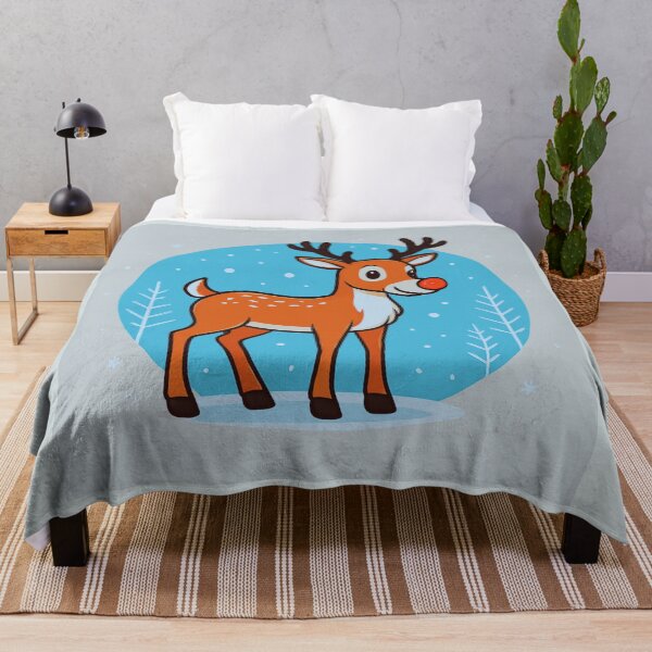 Item preview,  Reindeer Lost His Winter Socks. designed and sold by Zofia Sosnecka.