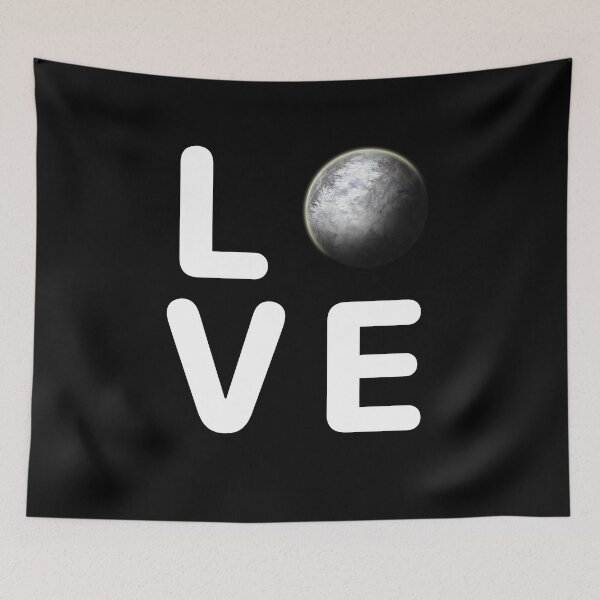Item preview, Love Pluto - Never Forget 9th Planet Solar System designed and sold by PrintPress.