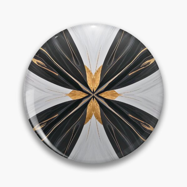 Item preview, Golden Diamond Kaleidoscope Abstract designed and sold by Cozyartsss.