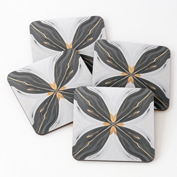 Item preview, Golden Diamond Kaleidoscope Abstract designed and sold by Cozyartsss.