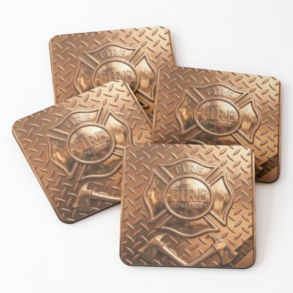 Item preview, FIRE DEPARTMENT THEME - Phone Case (BRONZE)  designed and sold by CleverCulture.