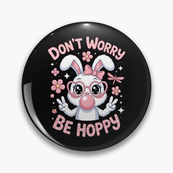 Artikelvorschau, Frohe Ostern, Hase! Mach dir keine Sorgen, sei fröhlich! entworfen und verkauft von IdunayaStore.