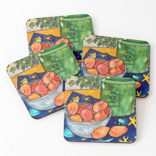 Item preview, Still Life with Apricots designed and sold by brightnewday.