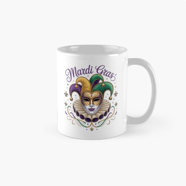 Item preview, Mardi Gras Jester Festival New Orleans designed and sold by Morphologiona.