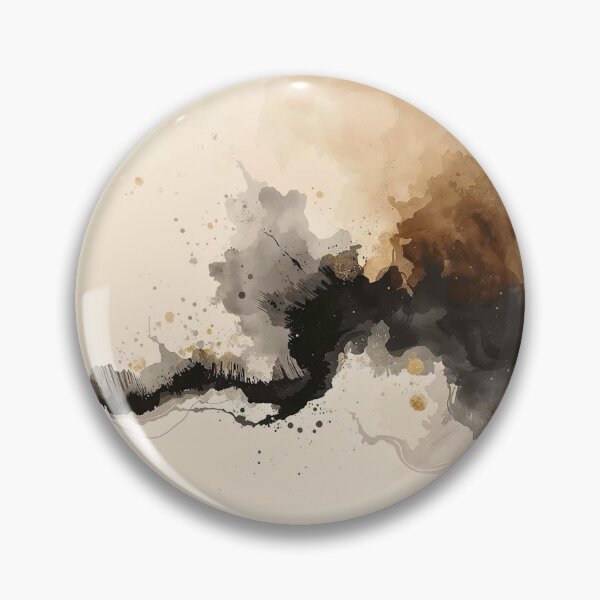Item preview, Espresso Gold Dust Abstract Landscape designed and sold by Cozyartsss.