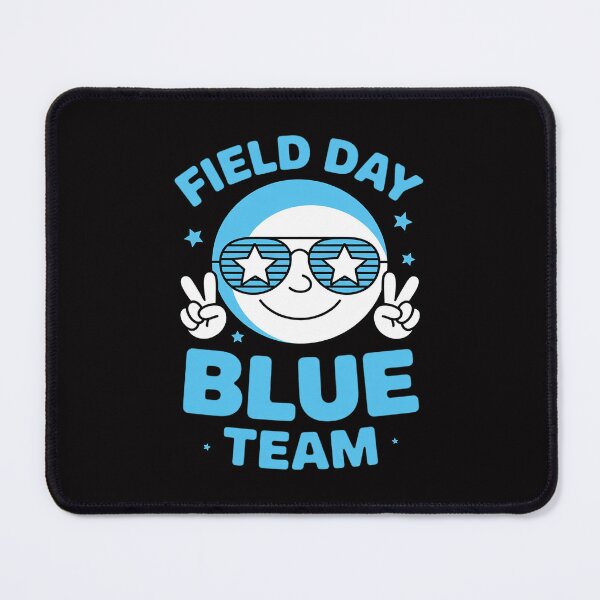 Item preview, Field Day Blue Team Color Field Trip Team Game designed and sold by HermanTricia.