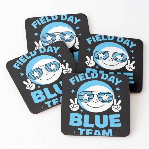 Item preview, Field Day Blue Team Color Field Trip Team Game designed and sold by HermanTricia.