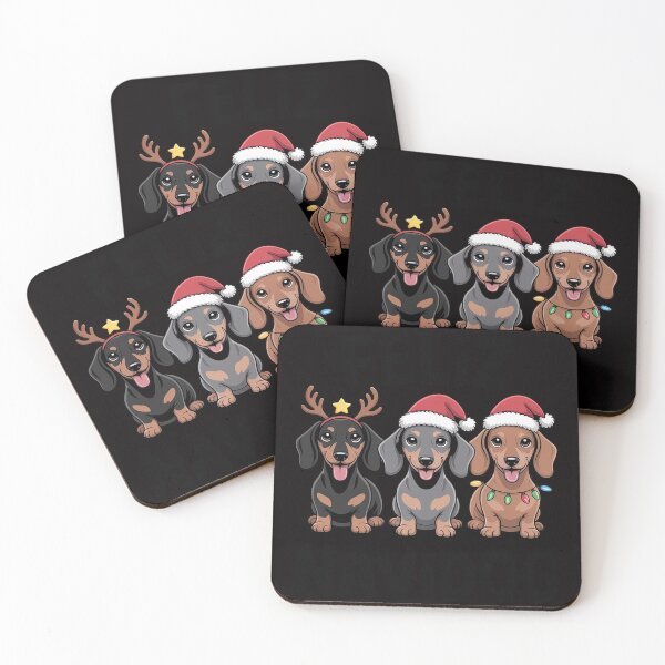 Item preview, Feliz Navidog Dachshund And Wiener dog designed and sold by DarioRosales.