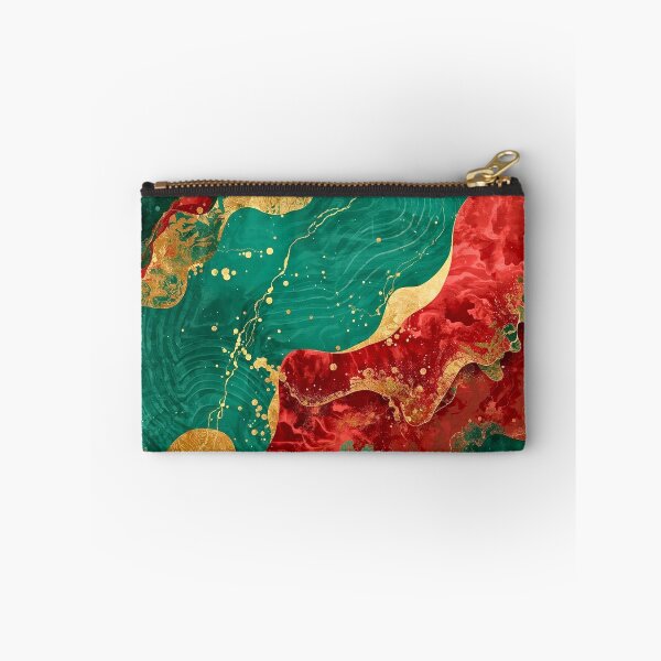 Item preview, Imperial Jade and Crimson Gold Marble designed and sold by Cozyartsss.