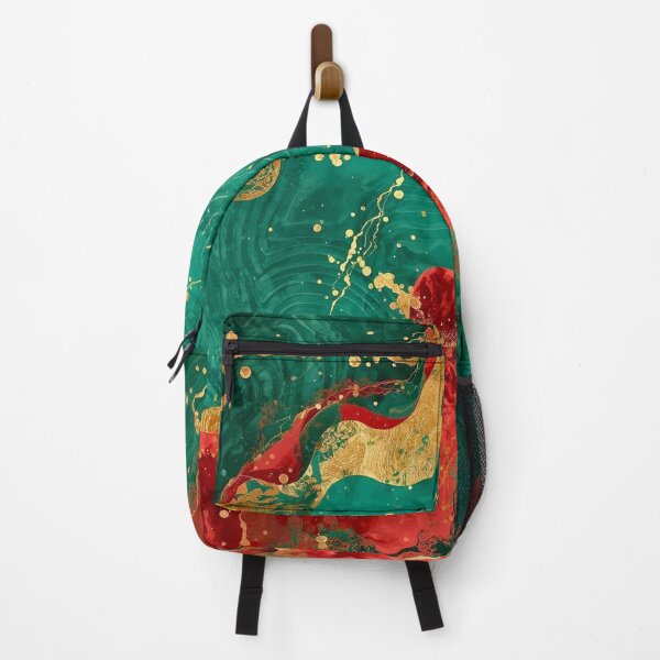 Item preview, Imperial Jade and Crimson Gold Marble designed and sold by Cozyartsss.