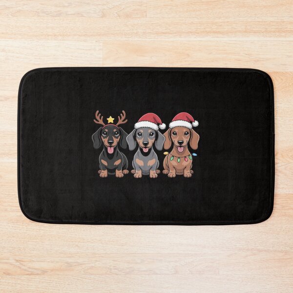 Item preview, Feliz Navidog Dachshund And Wiener dog designed and sold by DarioRosales.