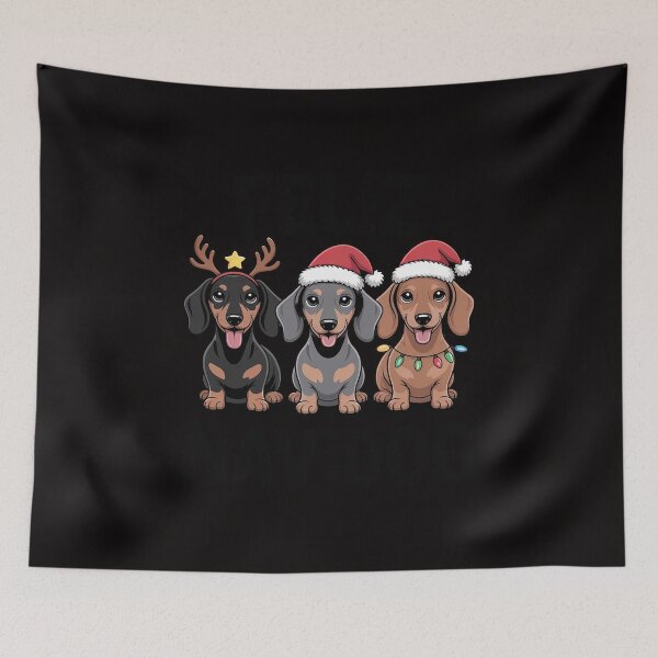 Item preview, Feliz Navidog Dachshund And Wiener dog designed and sold by DarioRosales.