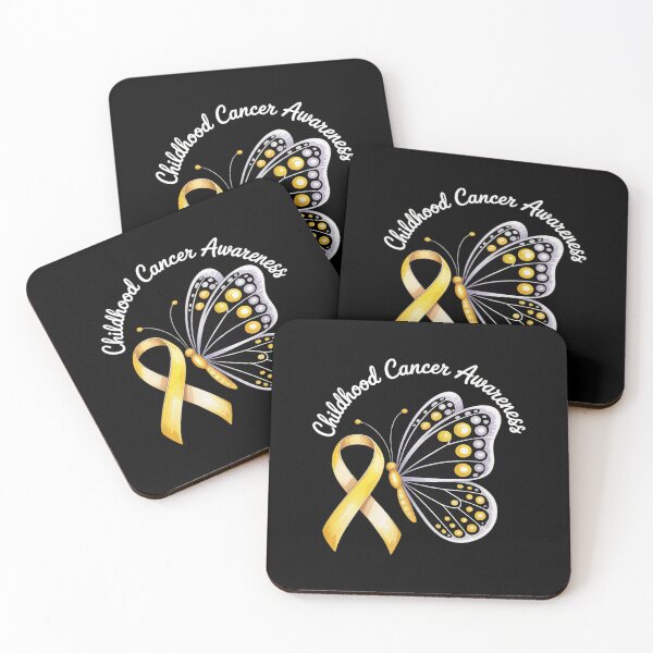 Item preview, Childhood Cancer Awareness Gold Butterfly Ribbon designed and sold by countntenov.