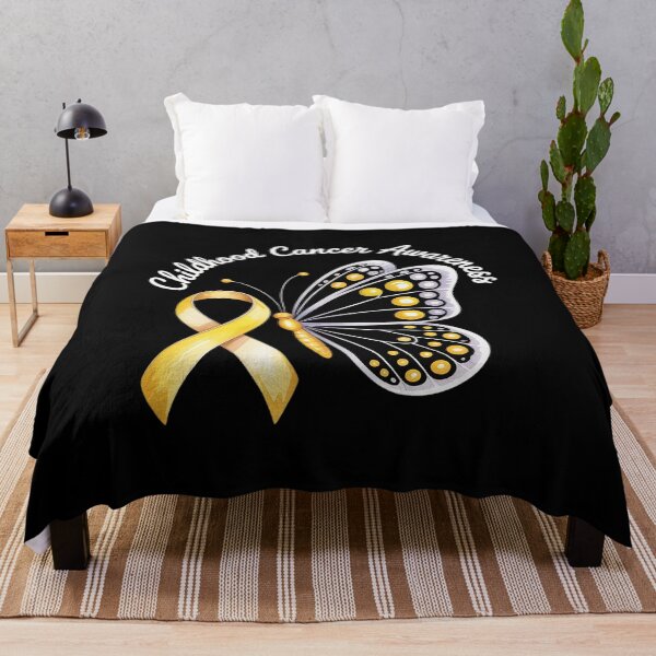 Item preview, Childhood Cancer Awareness Gold Butterfly Ribbon designed and sold by countntenov.