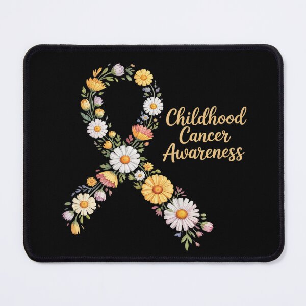 Item preview, Childhood Cancer Awareness Hippie Flower Gold Ribbon Support designed and sold by countntenov.