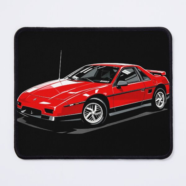 Item preview, 1985 Pontiac Fiero GT – Iconic 1980s Mid-Engine Sports Car Art designed and sold by Stinky Lincy's Apparel Company.