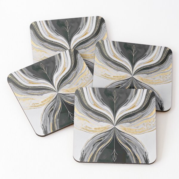 Item preview, Royal Golden Wings Symmetrical Abstract designed and sold by Cozyartsss.