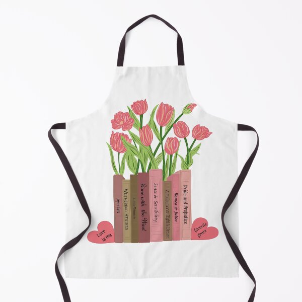 Item preview, Love is my favorite genre designed and sold by Enchanted Purple Poppy.