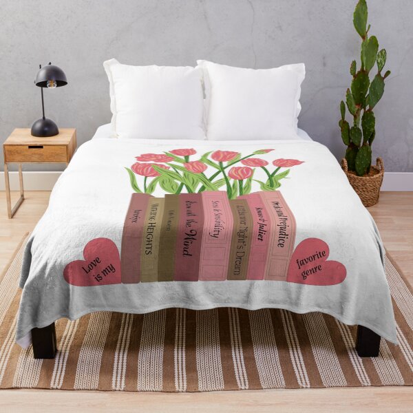 Item preview, Love is my favorite genre designed and sold by Enchanted Purple Poppy.