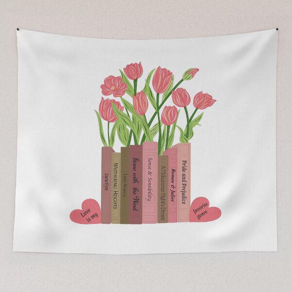 Artikelvorschau, Liebe ist mein Lieblingsgenre entworfen und verkauft von Enchanted Purple Poppy.