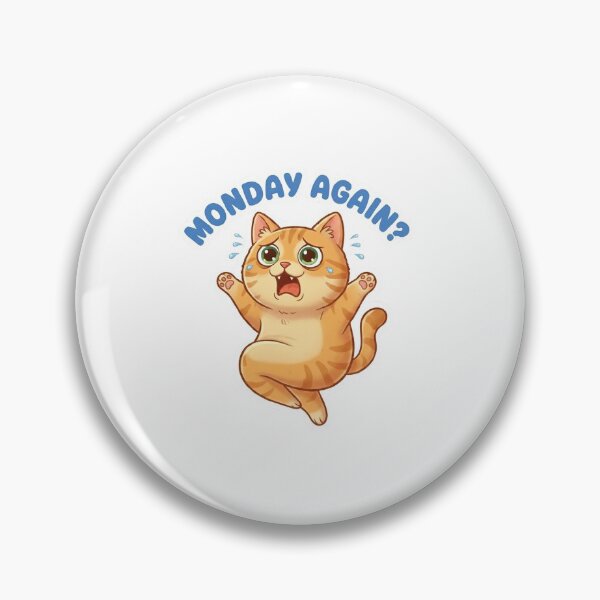 Item preview, monday again designed and sold by STICKERSPARNAS.