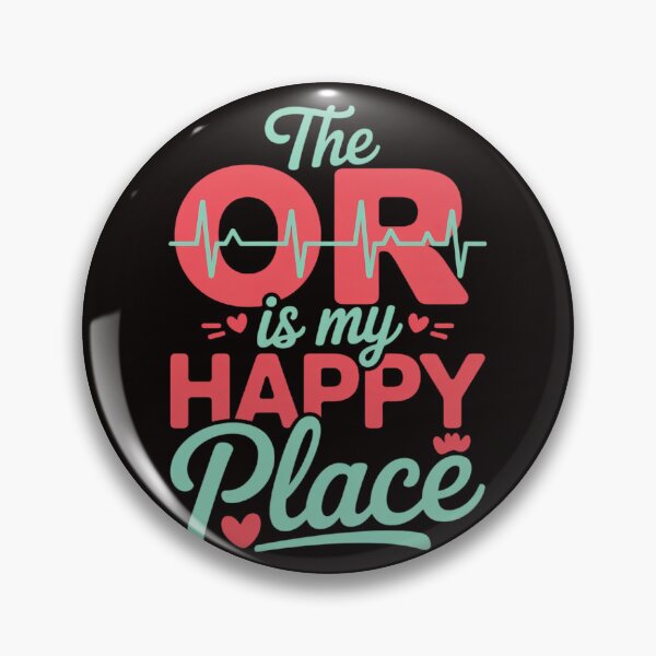 Item preview, Gift For Surgical Techs - O R Is My Happy Place designed and sold by cherylbartlett.
