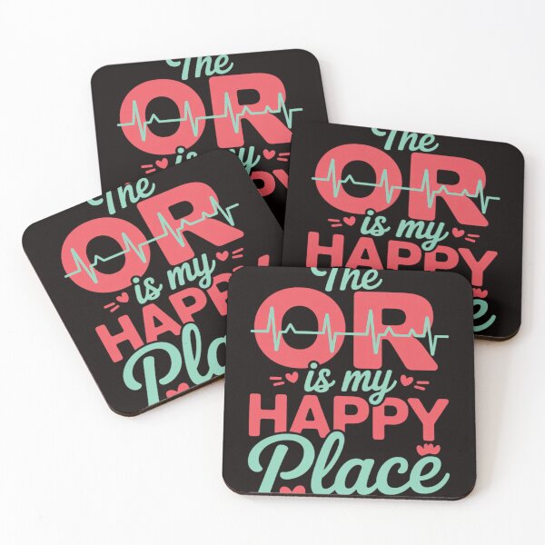 Item preview, Gift For Surgical Techs - O R Is My Happy Place designed and sold by cherylbartlett.