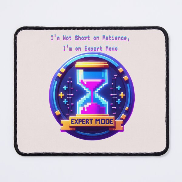 Item preview, Sassy Confidence T-Shirt – I’m Not Short on Patience I’m on Expert Mode – Gamer Attitude Gift designed and sold by ElwaliedElhag.