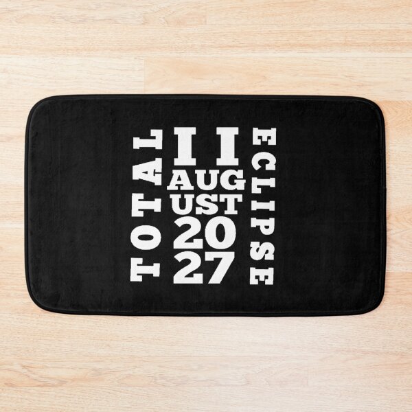 Item preview, Black and White Total Solar Eclipse August 2 2027. designed and sold by Giulivo Store Graphic.