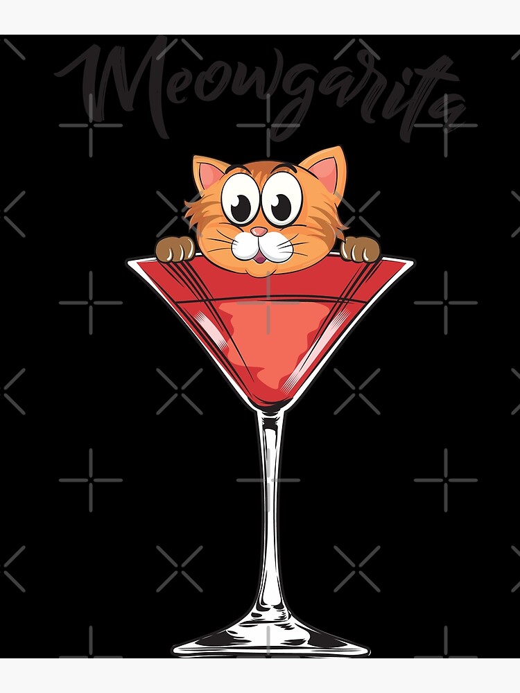 Meowgarita - Cat Margarita Cute Alcohol Cocktail T-Shirt Meowgarita - Cat Margarita Cute Alcohol Cocktail T-Shirt