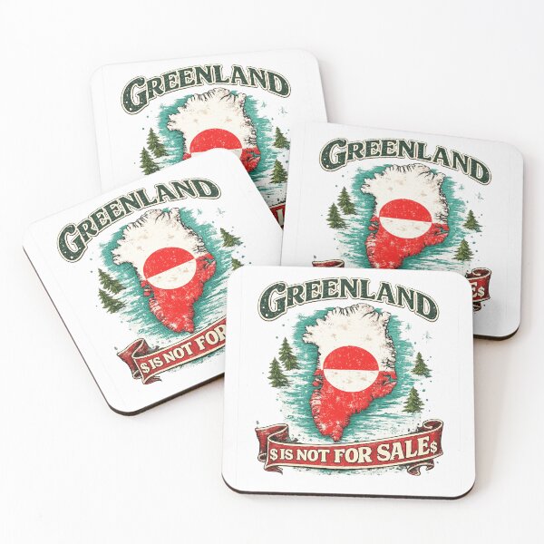 Item preview, Greenland is not for sale designed and sold by first-shirt ⭐ ⭐ ⭐ ⭐ ⭐.