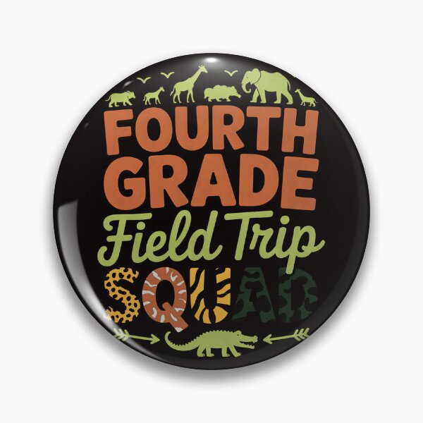 Item preview, Fourth Grade Zoo Field Trip Squad Matching Teacher Students designed and sold by cherylbartlett.