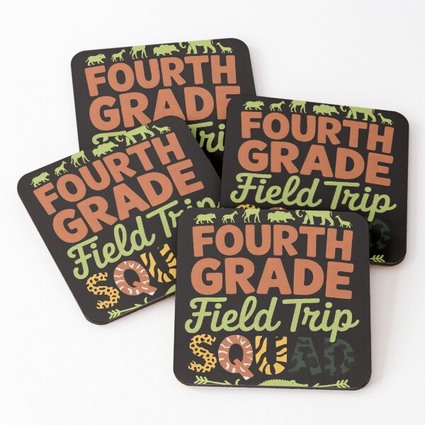 Item preview, Fourth Grade Zoo Field Trip Squad Matching Teacher Students designed and sold by cherylbartlett.