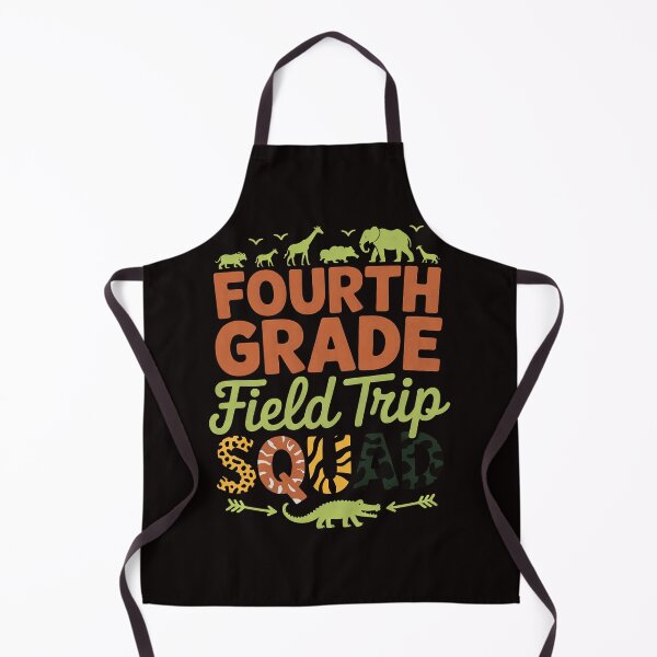 Item preview, Fourth Grade Zoo Field Trip Squad Matching Teacher Students designed and sold by cherylbartlett.