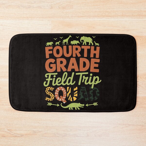 Item preview, Fourth Grade Zoo Field Trip Squad Matching Teacher Students designed and sold by cherylbartlett.